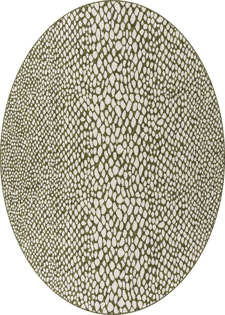 10' 8 x 10' 8 Easy-Clean Jill Zarin Cape Town Indoor / Outdoor Round Rug