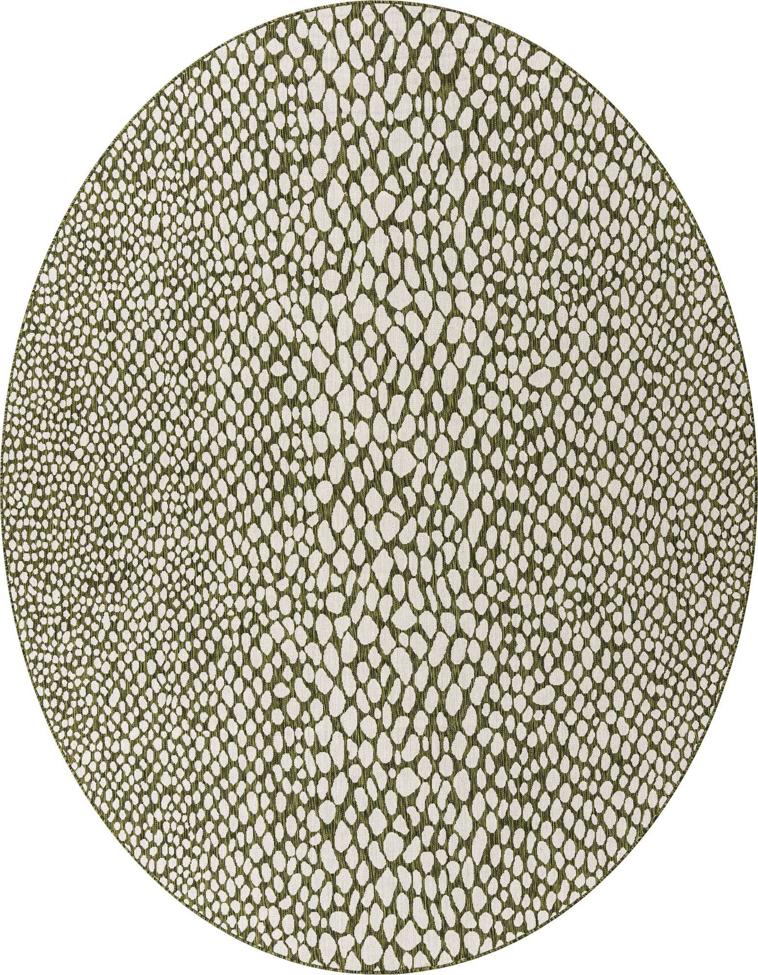 10' 8 x 10' 8 Easy-Clean Jill Zarin Cape Town Indoor / Outdoor Round Rug