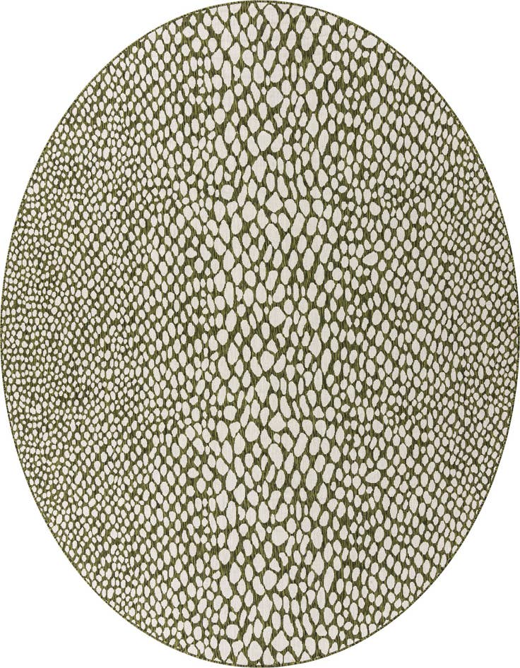Detail image of 10' 8 x 10' 8 Easy-Clean Jill Zarin Cape Town Indoor / Outdoor Round Rug