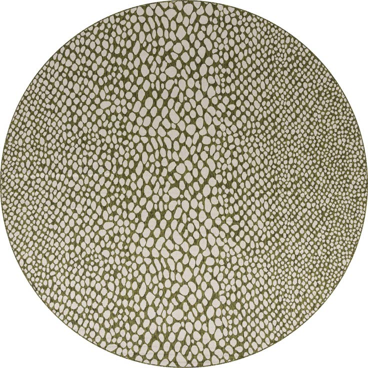 Detail image of 13' x 13' Easy-Clean Jill Zarin Cape Town Indoor / Outdoor Round Rug
