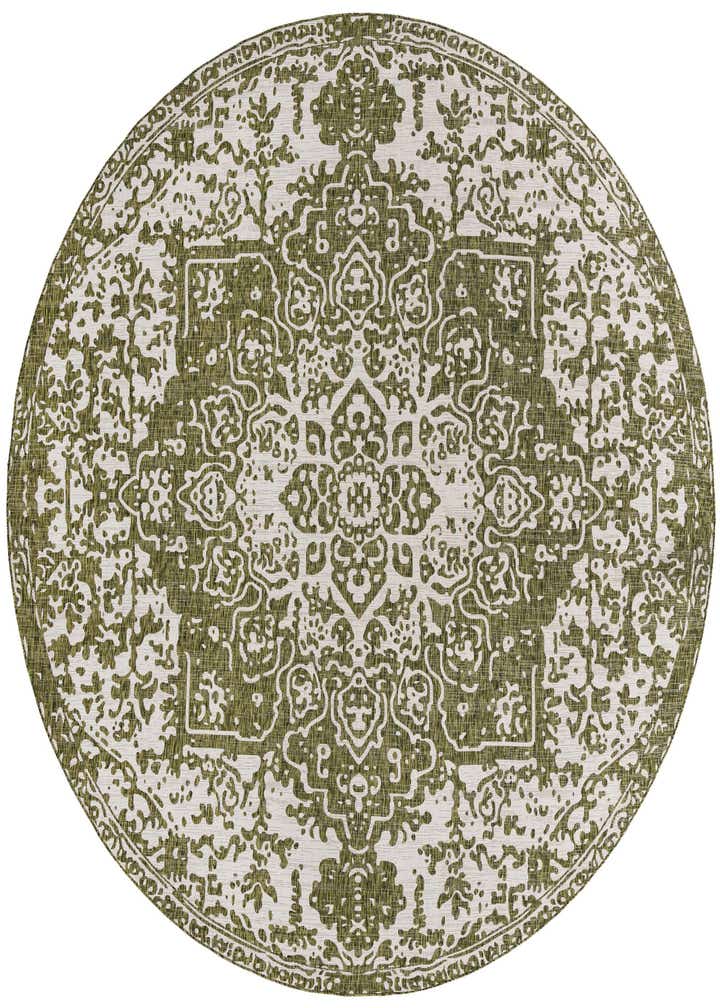 13' x 13' Easy-Clean Jill Zarin Dubai Indoor / Outdoor Round Rug