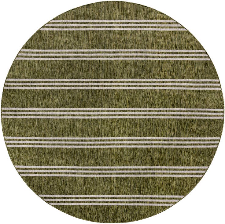 Detail image of 10' 8 x 10' 8 Easy-Clean Jill Zarin Anguilla Indoor / Outdoor Round Rug