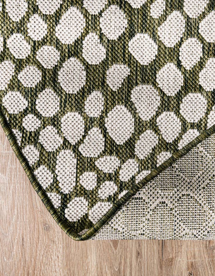 Detail image of 10' 8 x 10' 8  Washable Jill Zarin Cape Town Indoor / Outdoor Round Rug