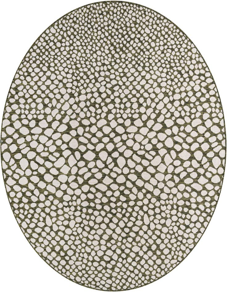 Detail image of 7' x 7' Easy-Clean Jill Zarin Indoor / Outdoor Round Rug