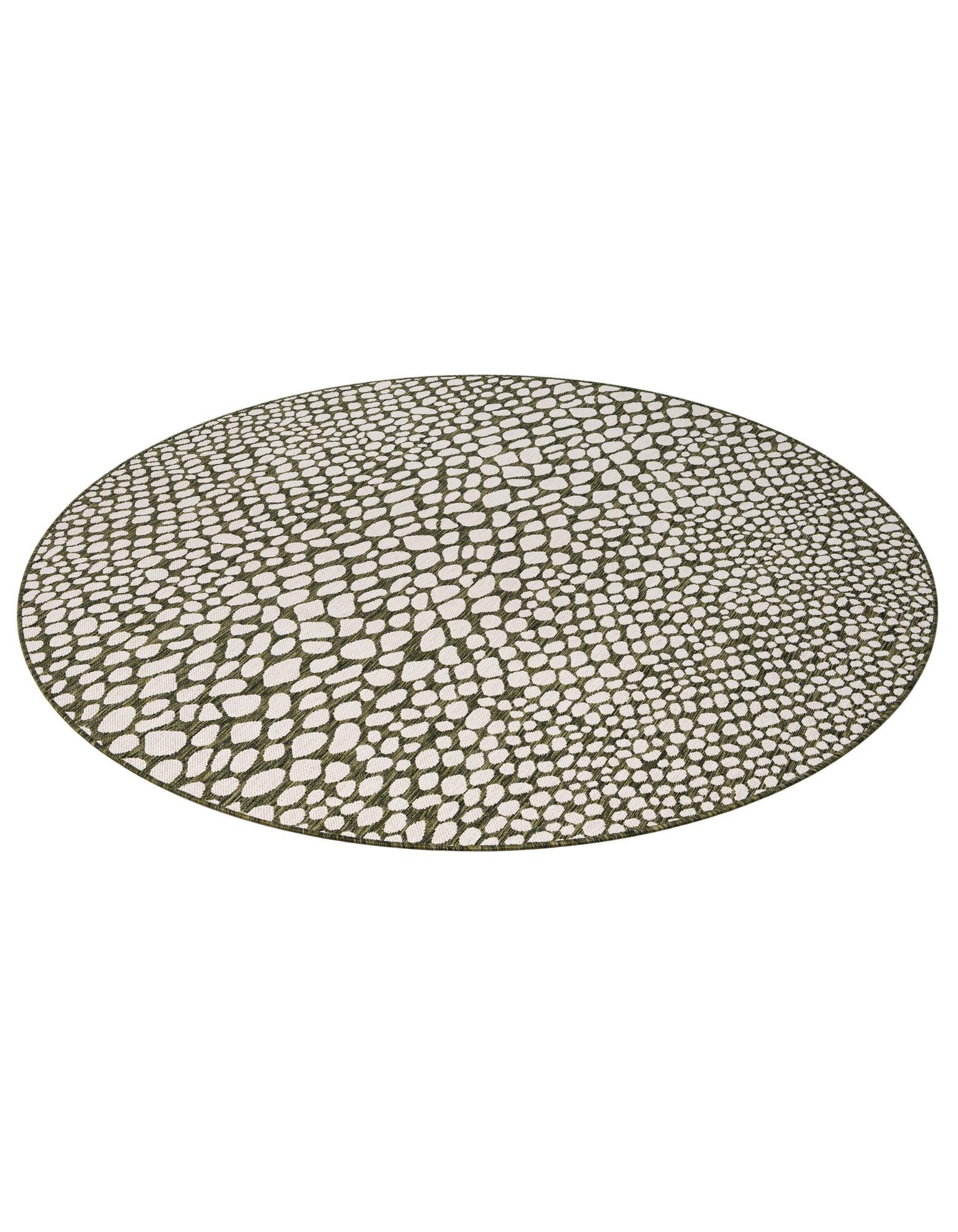 7' x 7' Easy-Clean Jill Zarin Indoor / Outdoor Round Rug