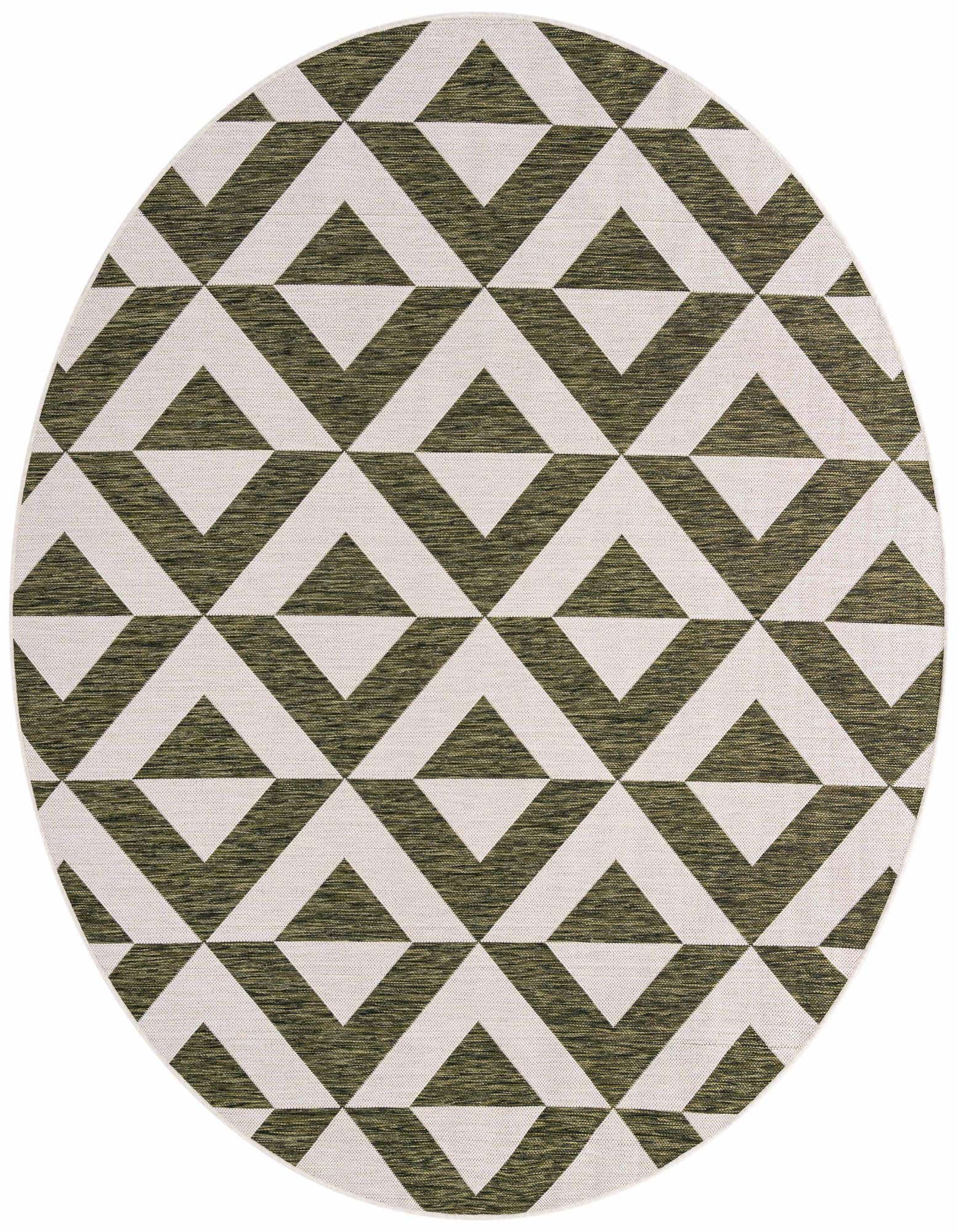 7' x 7' Easy-Clean Jill Zarin Indoor / Outdoor Round Rug