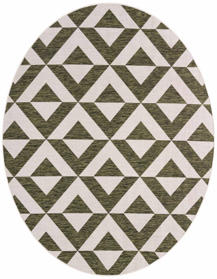Detail image of 7' x 7' Easy-Clean Jill Zarin Indoor / Outdoor Round Rug