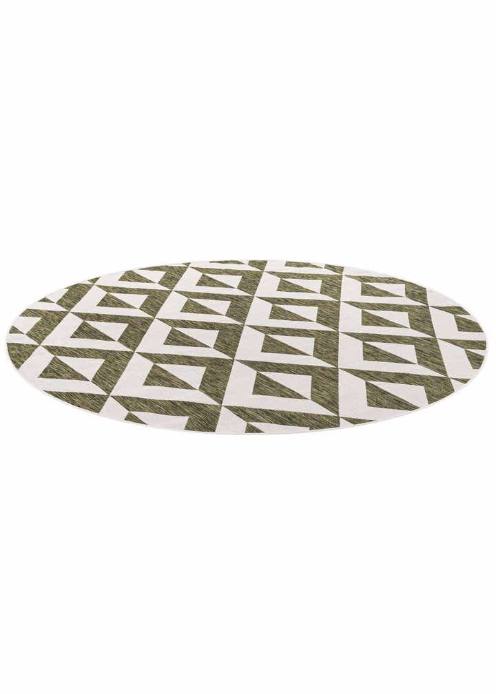 7' x 7' Easy-Clean Jill Zarin Indoor / Outdoor Round Rug
