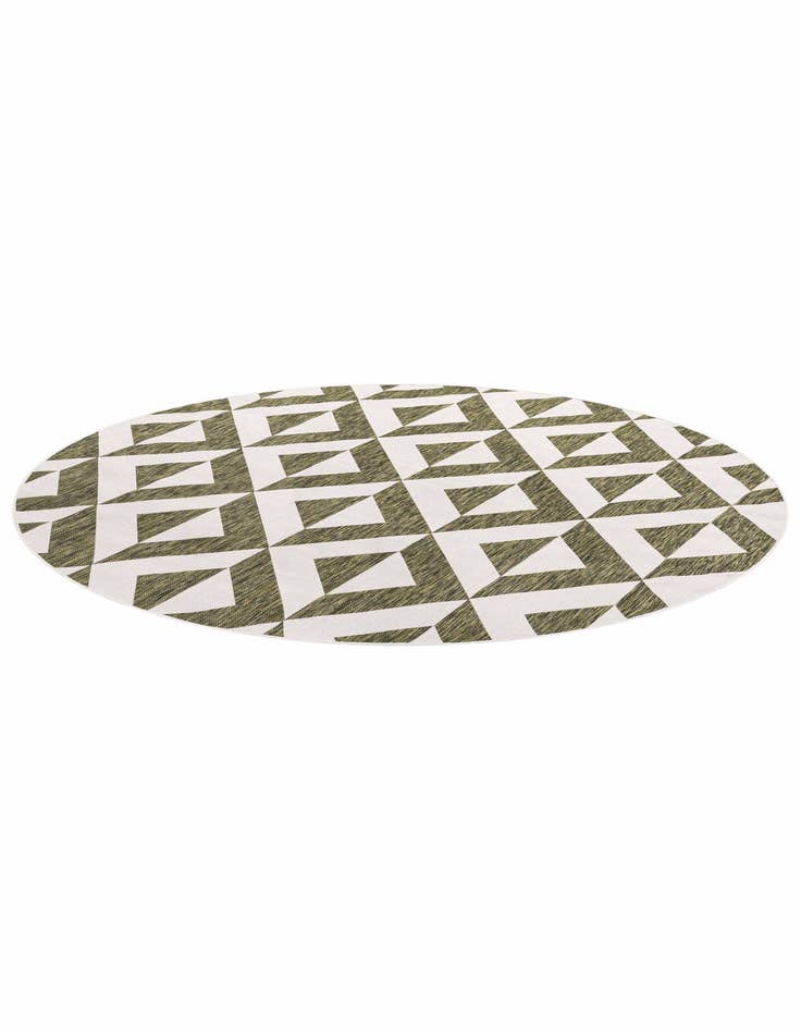 Detail image of 7' x 7'  Washable Jill Zarin Indoor / Outdoor Round Rug
