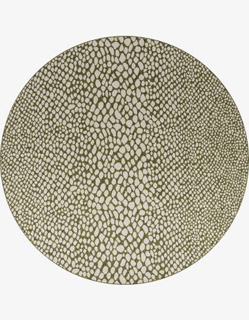 13' x 13' Easy-Clean Jill Zarin Cape Town Indoor / Outdoor Round Rug