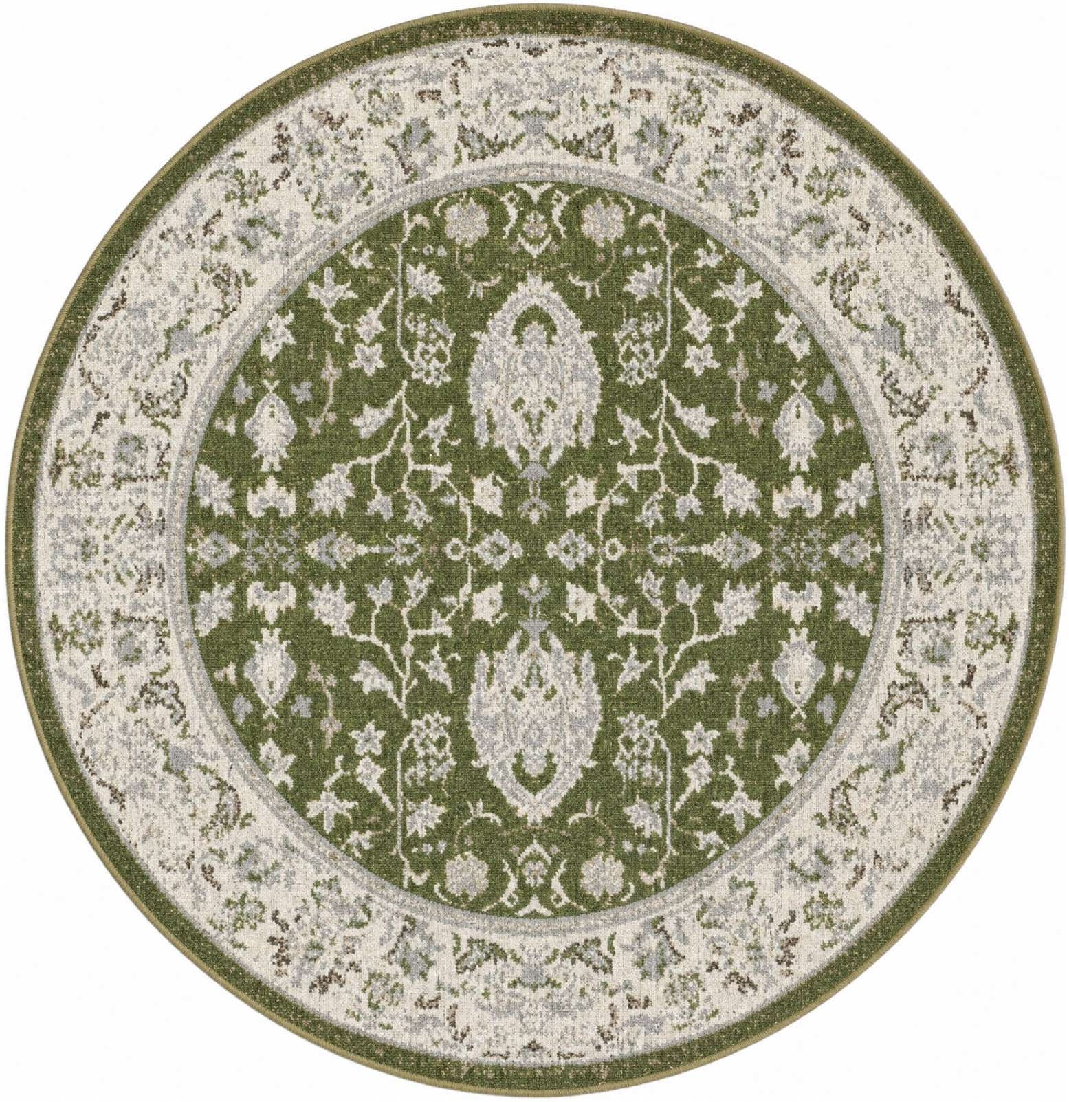 3' 3 x 3' 3 Kamala Washable Round Rug