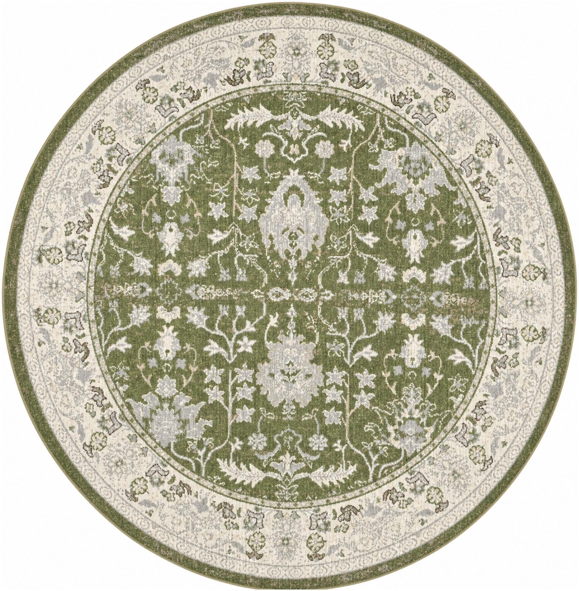 5' 3 x 5' 3 Kamala Washable Round Rug