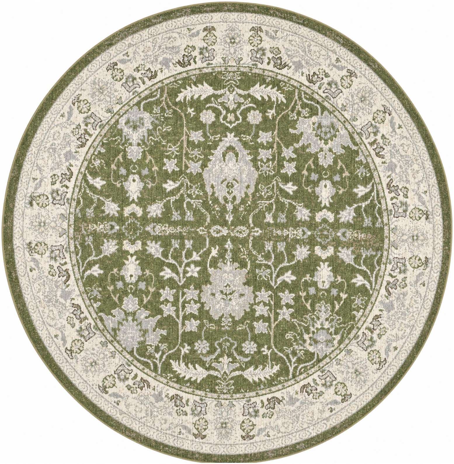 5' 3 x 5' 3 Kamala Washable Round Rug