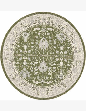 5' 3 x 5' 3 Kamala Washable Round Rug
