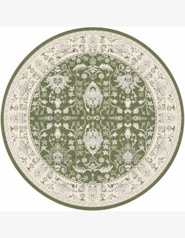 7' 10 x 7' 10 Kamala Washable Round Rug