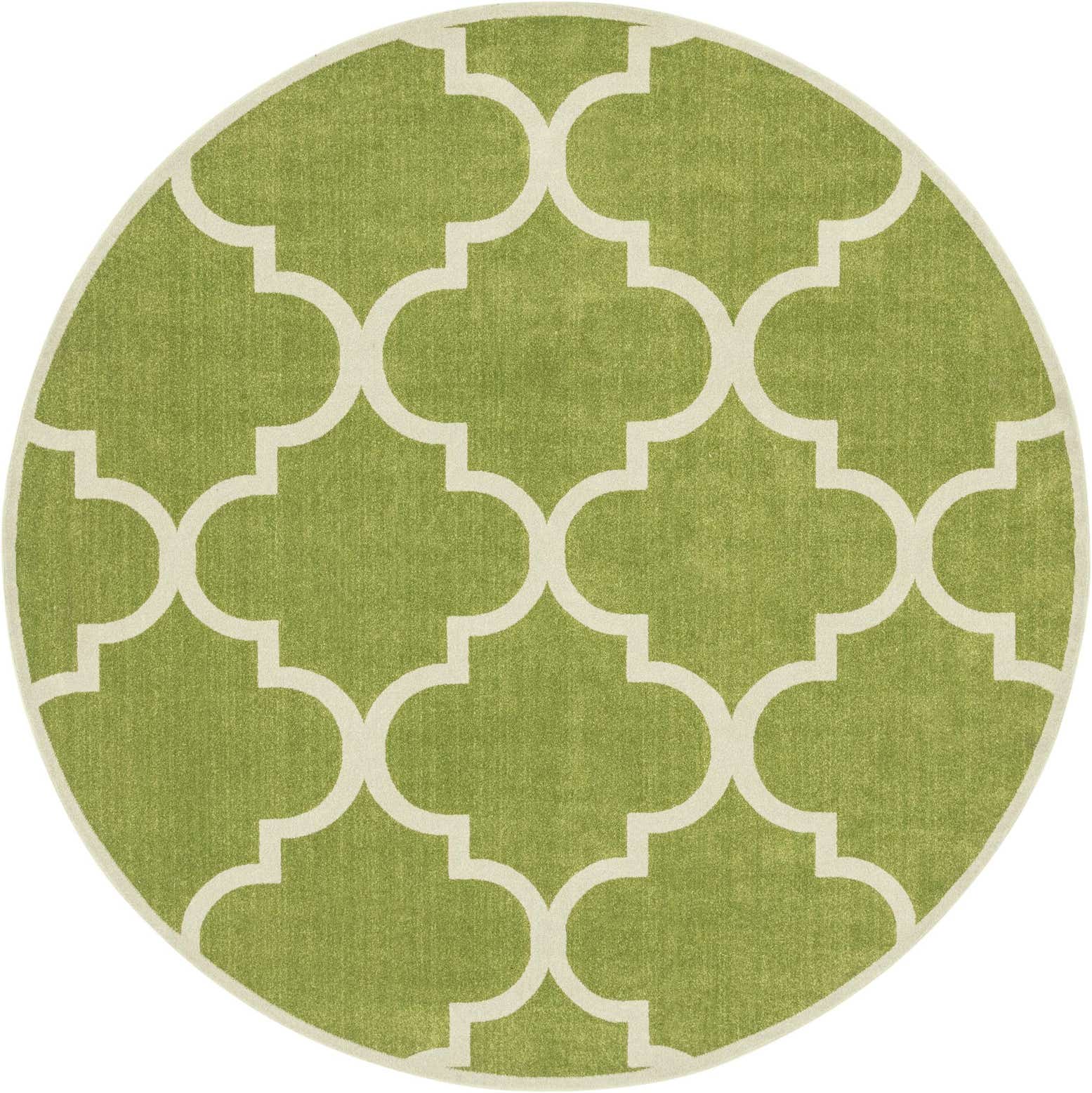 10' x 10' Lattice Round Rug