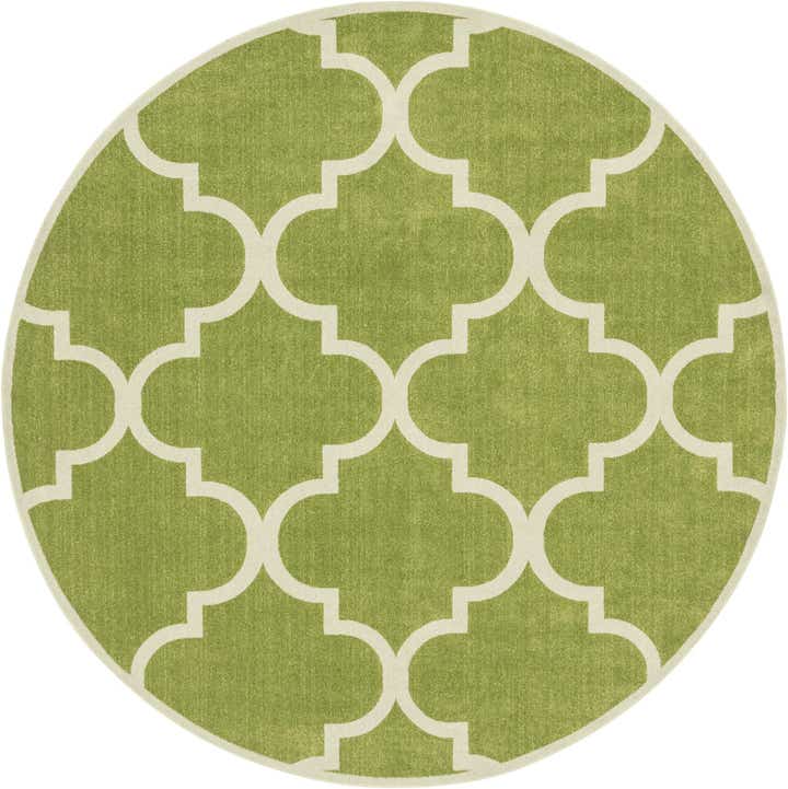10' x 10' Lattice Round Rug