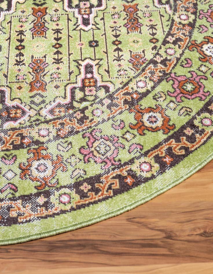 Detail image of 5' 3 x 5' 3 Lucerne Round Rug
