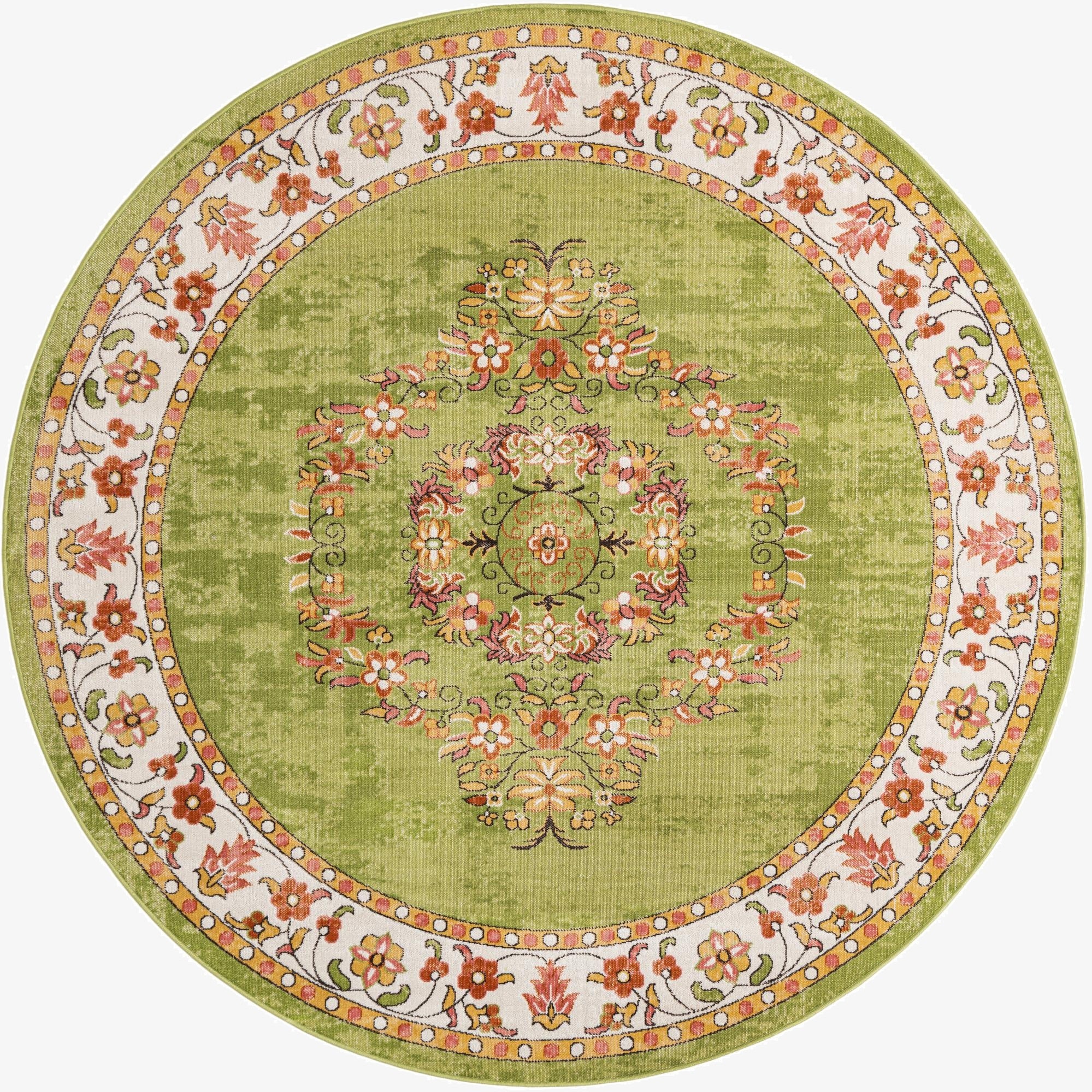 7' 10 x 7' 10 Lucerne Round Rug