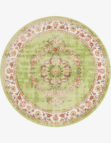 Green Lucerne Round Rug