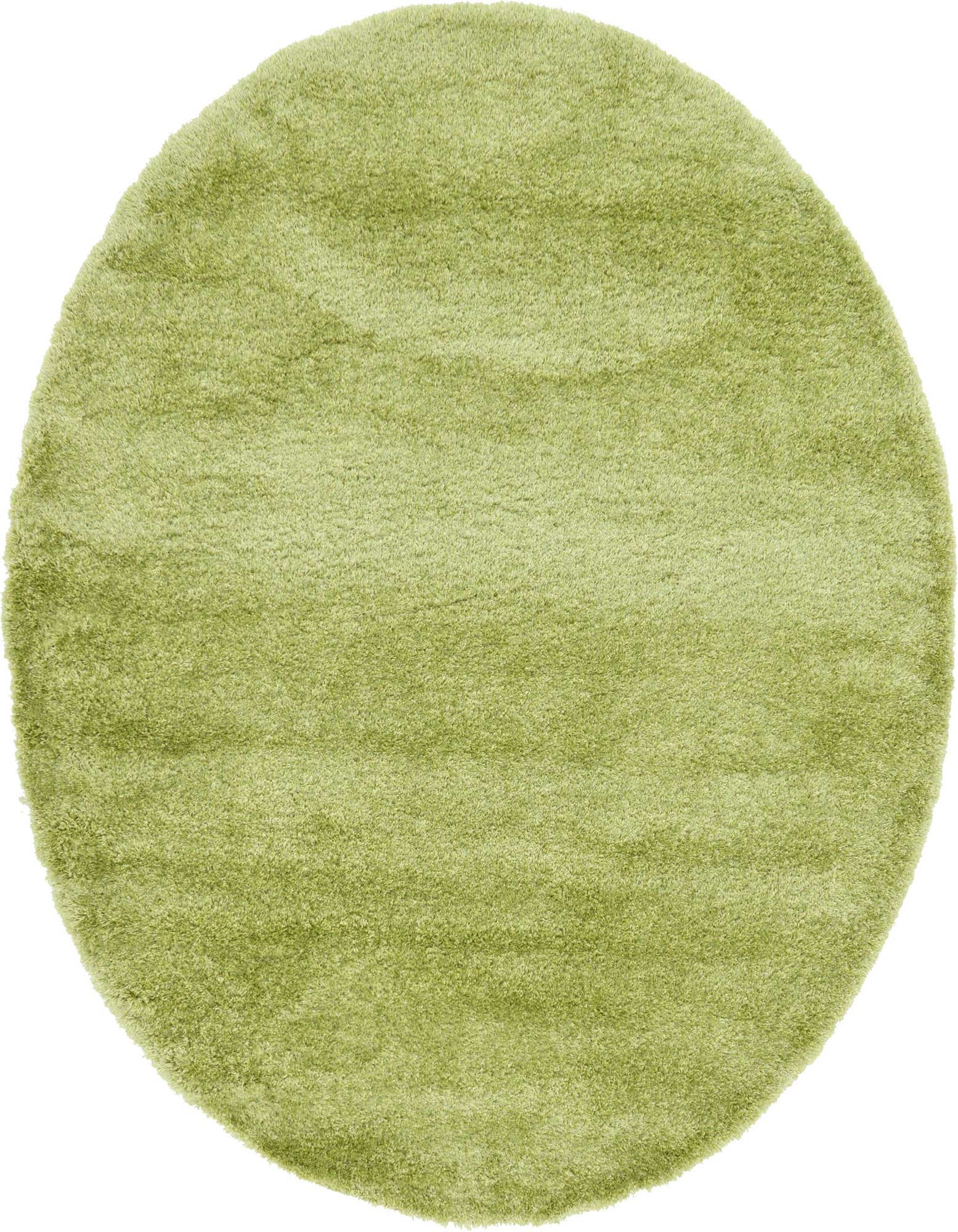 8' x 8' Luxe Solid Shag Round Rug