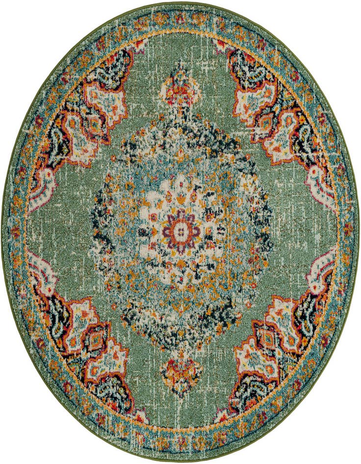Detail image of 6' x 6' Madeline Round Rug