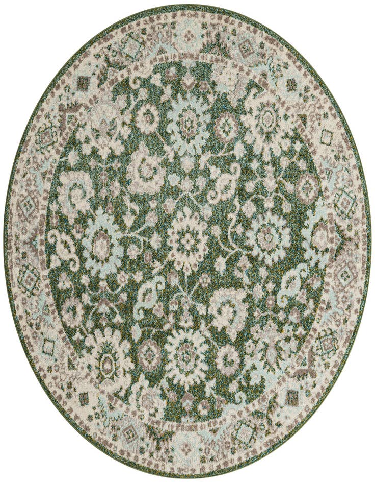 Detail image of 6' x 6' Madeline Round Rug