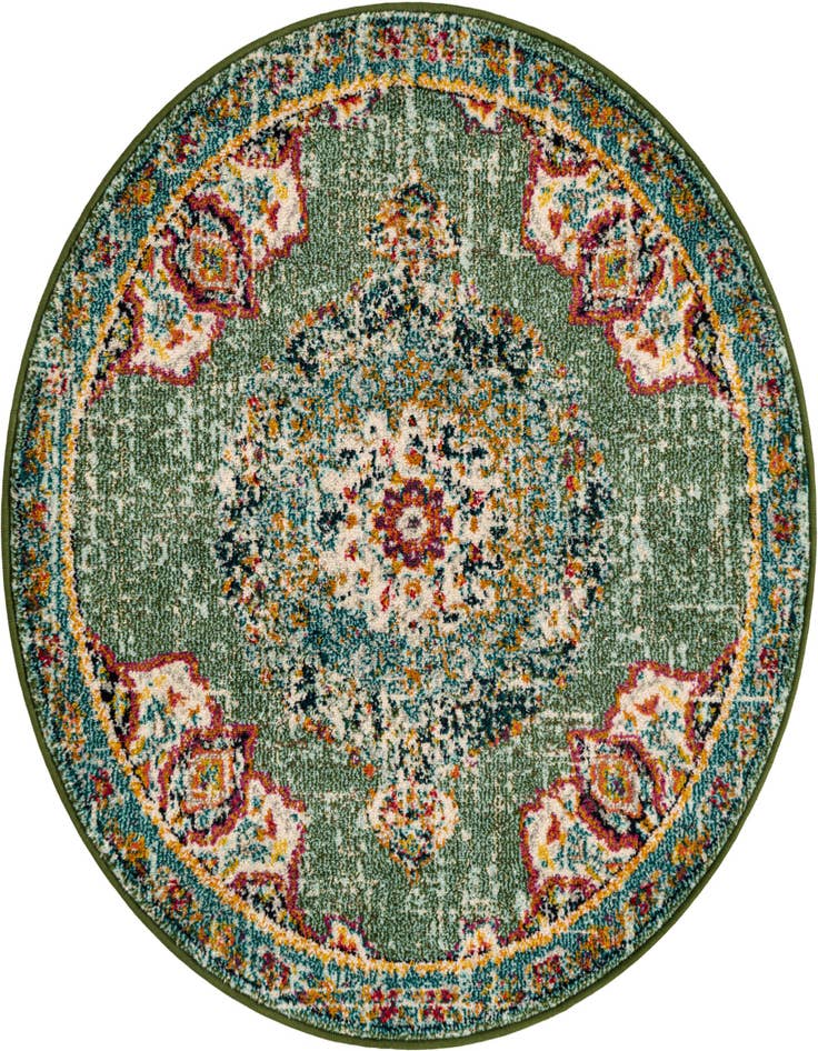 Detail image of 4' x 4' Madeline Round Rug