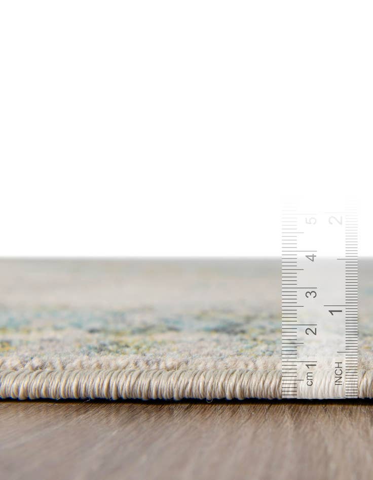 Detail image of 8' x 8' Washable Mesa Round Rug