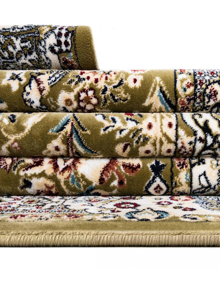 Detail image of 10' x 10' Nain Design Round Rug