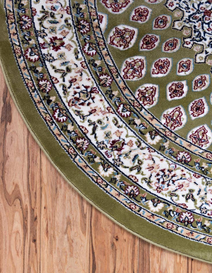 Detail image of 10' x 10' Nain Design Round Rug