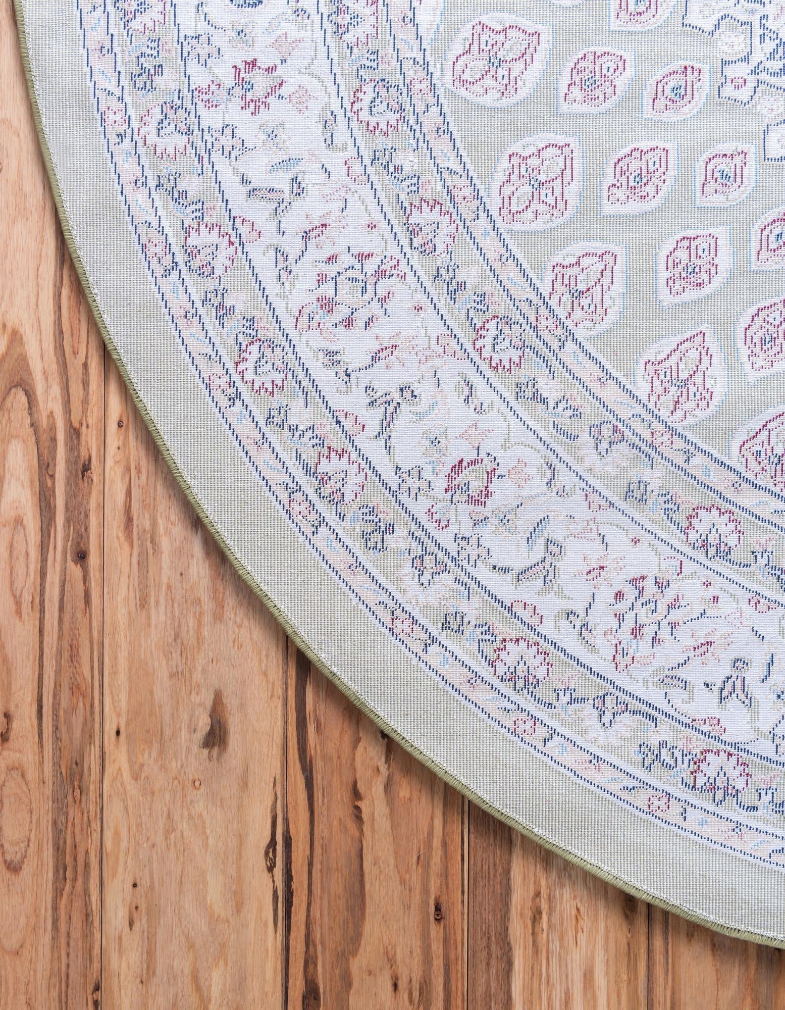 10' x 10' Nain Design Round Rug