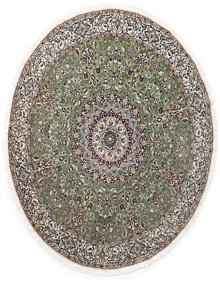 Detail image of 8' 3 x 8' 4 Nain Round Rug