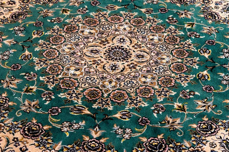 Detailansicht von 150cm x 150cm Nain Rund Teppich