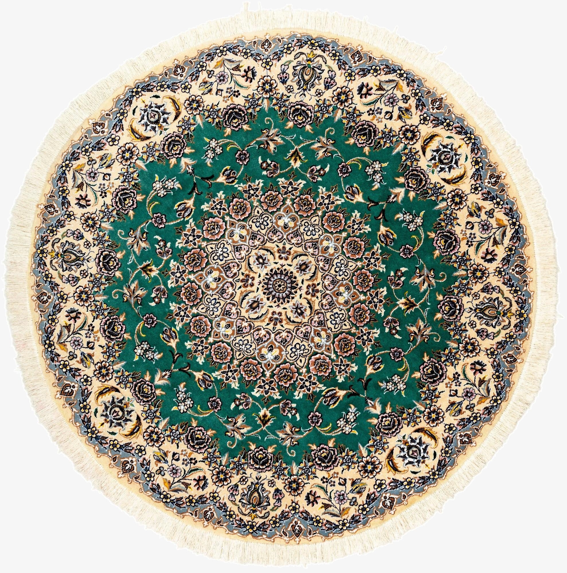 4' 11 x 4' 11 Nain Round Rug