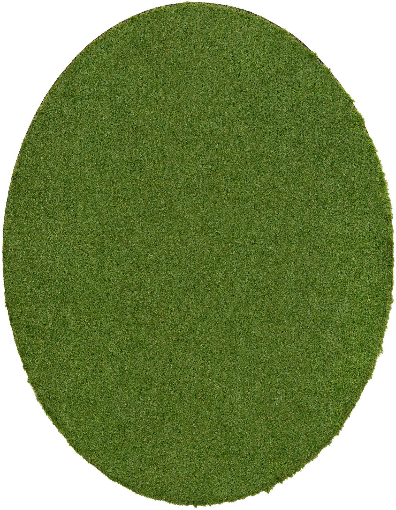 12' x 12' Easy-Clean Grass Indoor / Outdoor Round Rug