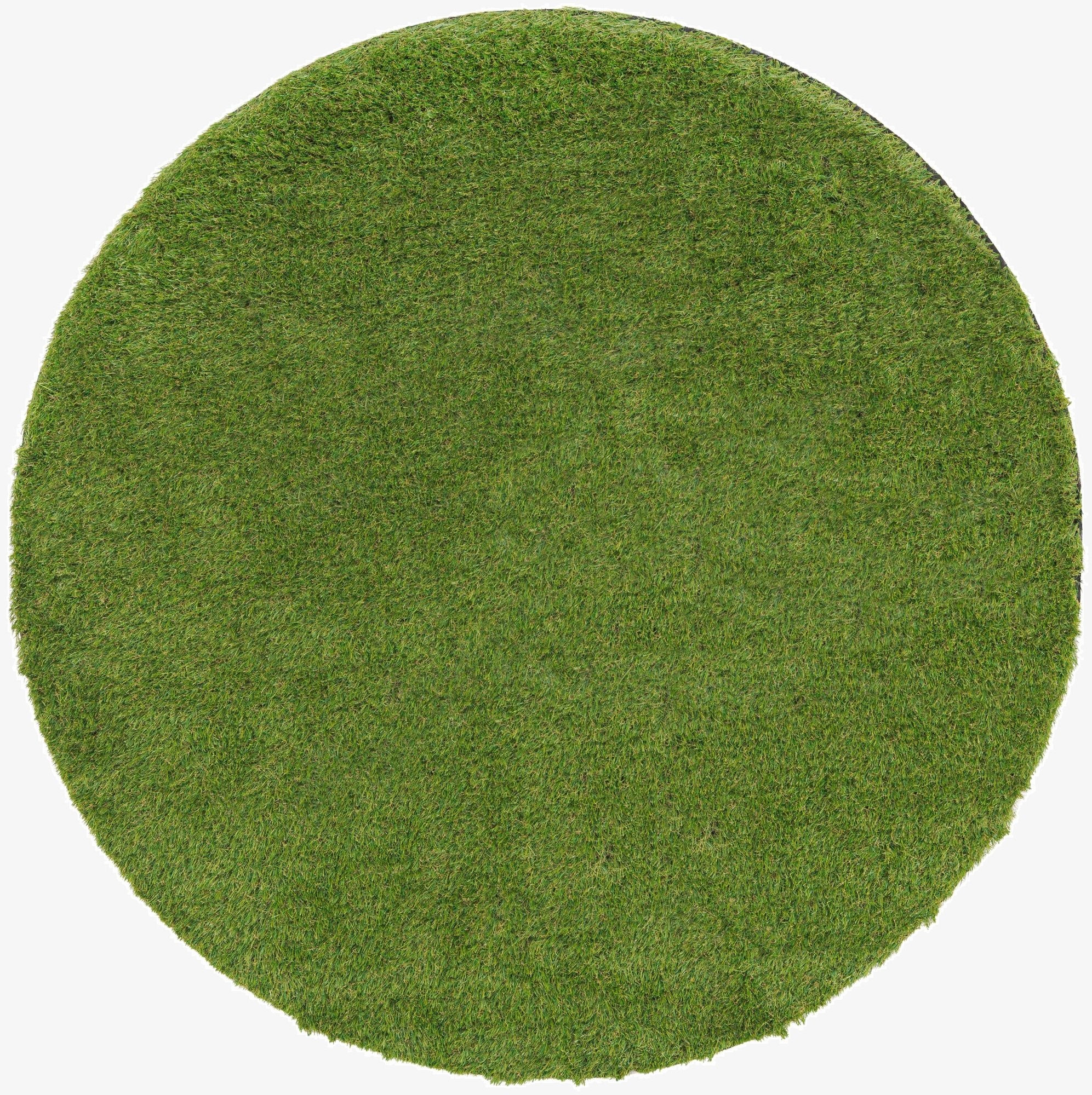 Primary image 5' x 5'  Washable Grass Indoor / Outdoor Round Rug