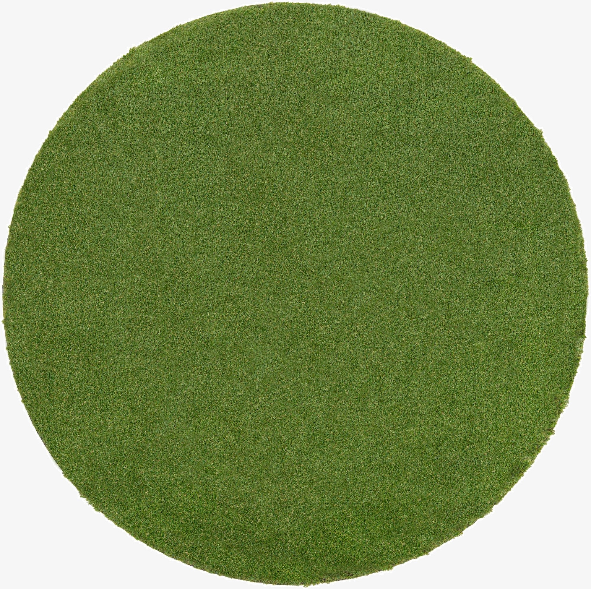 10' x 10'  Washable Grass Indoor / Outdoor Round Rug