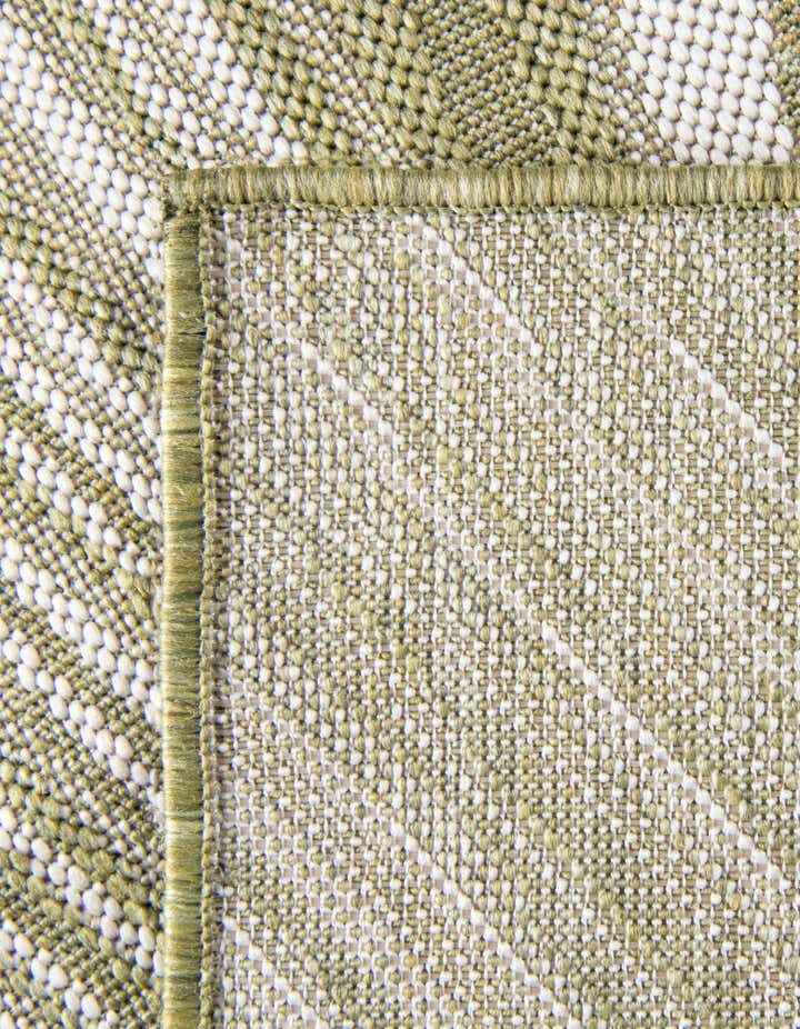 4' x 4' Easy-Clean Modern Indoor / Outdoor Round Rug