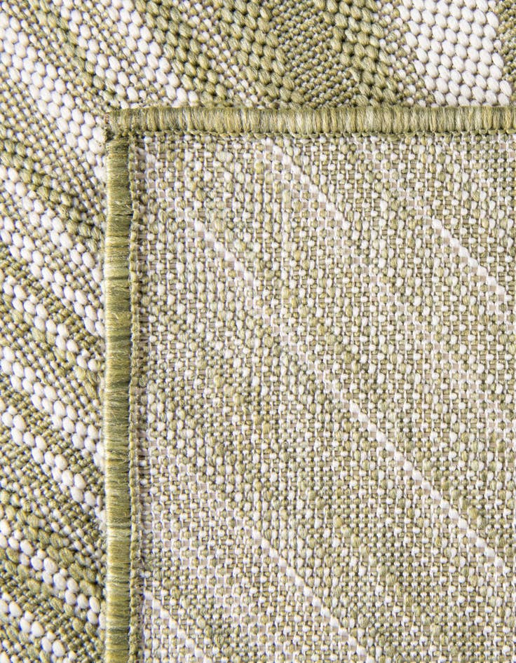 Detail image of 4' x 4' Easy-Clean Modern Indoor / Outdoor Round Rug