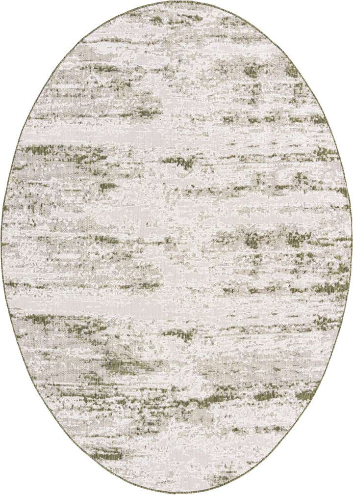 10' x 10' Easy-Clean Modern Indoor / Outdoor Round Rug