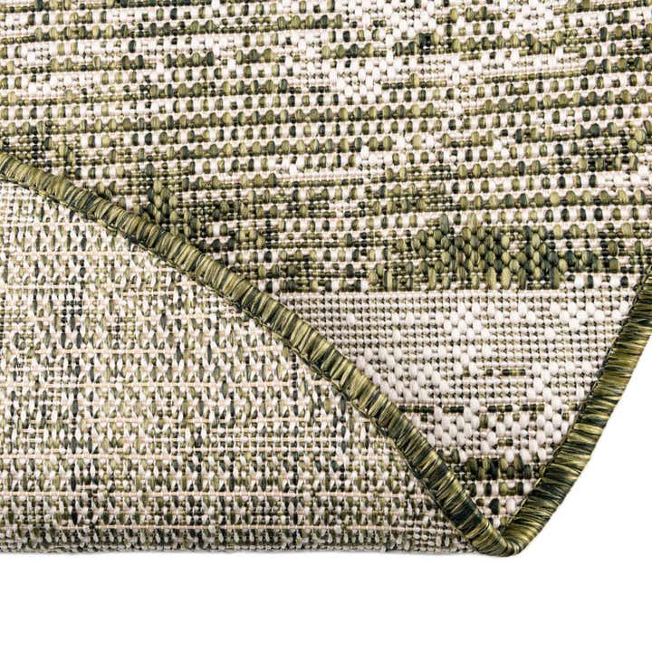 4' x 4' Easy-Clean Modern Indoor / Outdoor Round Rug