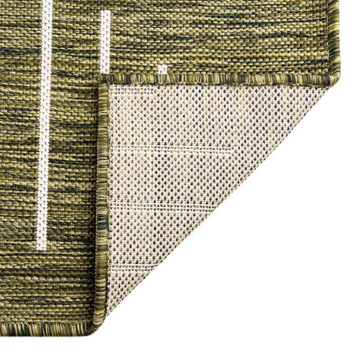 6' x 6' Easy-Clean Modern Indoor / Outdoor Round Rug