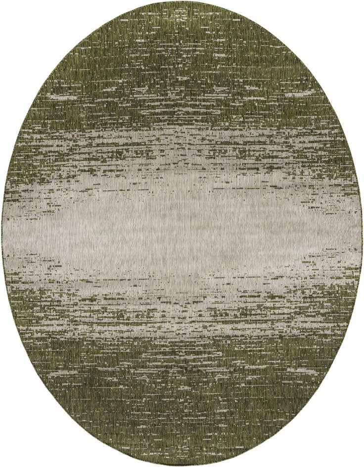 Detail image of 10' 8 x 10' 8 Easy-Clean Modern Indoor / Outdoor Round Rug