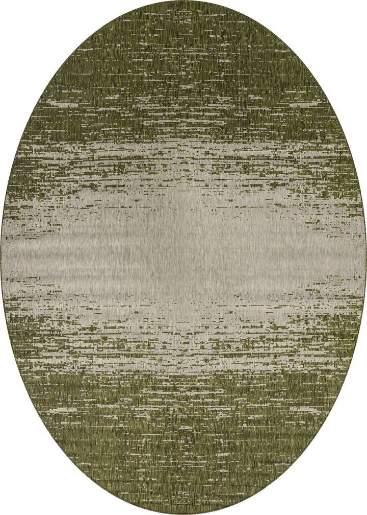 13' x 13' Easy-Clean Modern Indoor / Outdoor Round Rug