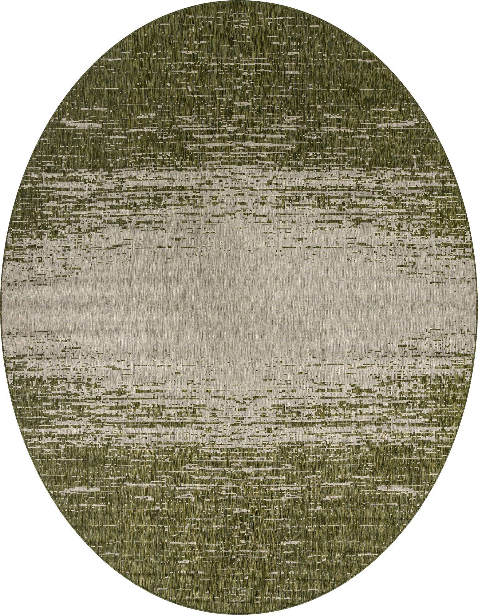 13' x 13' Easy-Clean Modern Indoor / Outdoor Round Rug