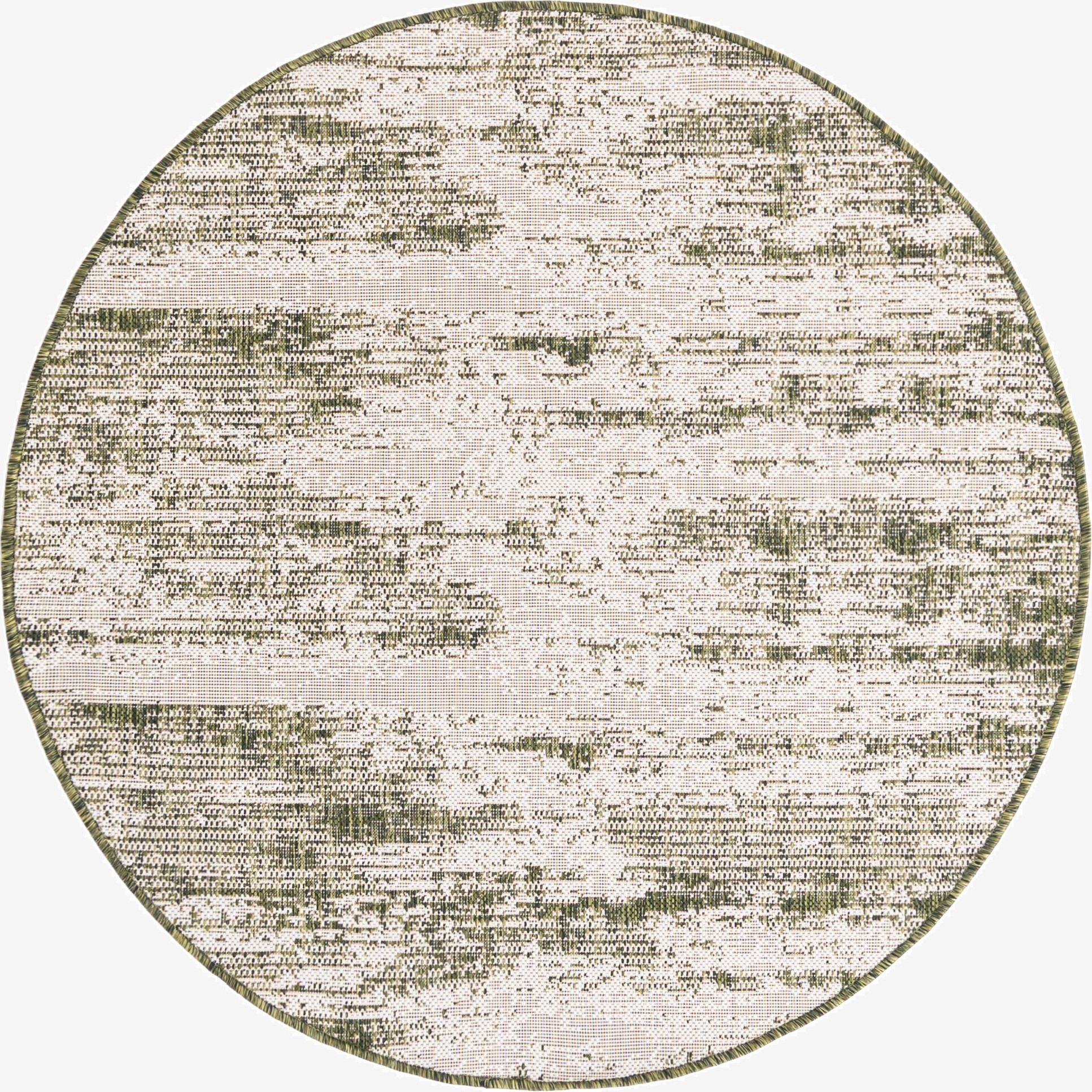 Primary image 4' x 4'  Washable Modern Indoor / Outdoor Round Rug