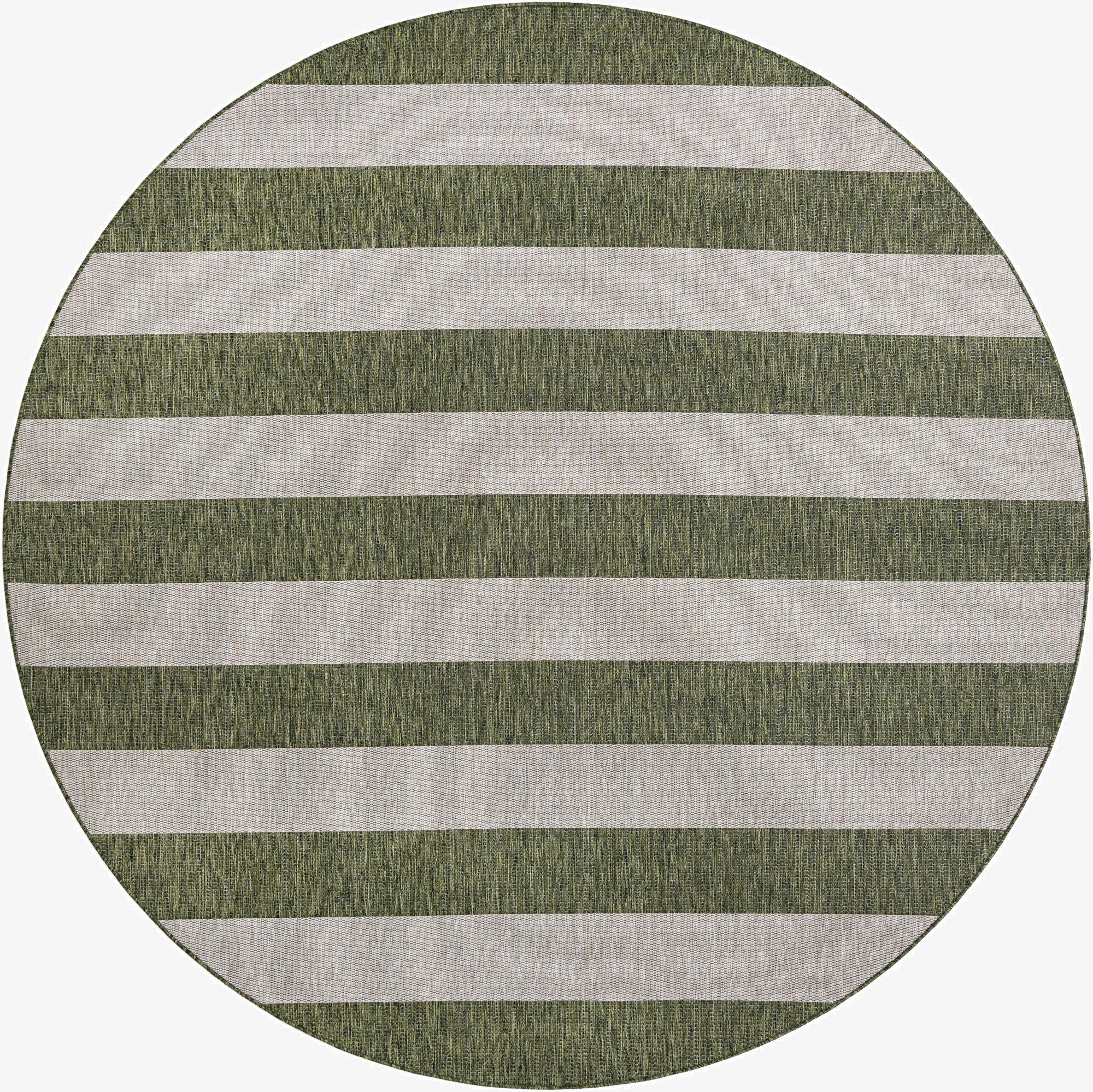 10' x 10' Washable Ribbon Indoor / Outdoor Round Rug