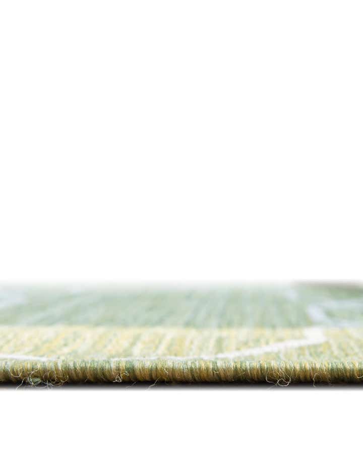 4' x 4' Easy-Clean Trellis Indoor / Outdoor Round Rug