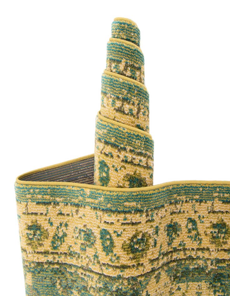 Detail image of 6' x 6'  Washable Palazzo Round Rug